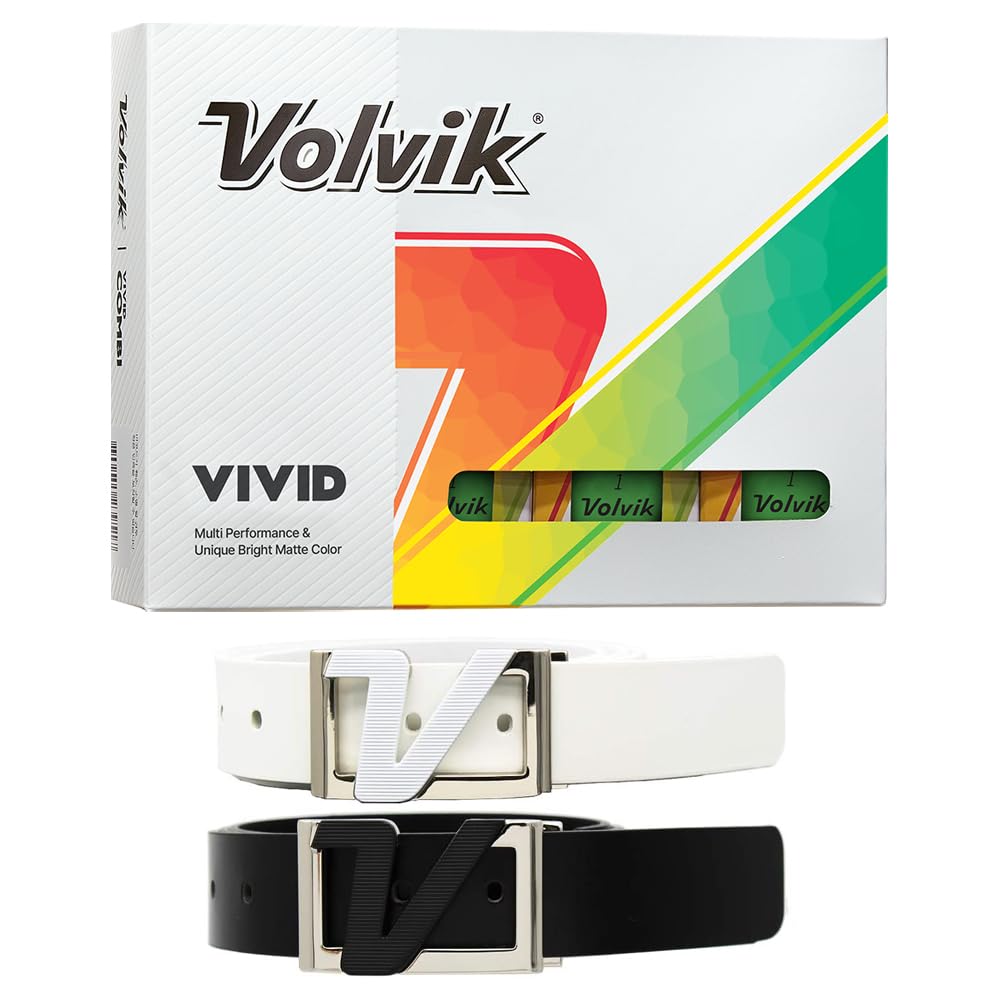 Volvik VIVID golf ball with bright matte green finish improves visibility