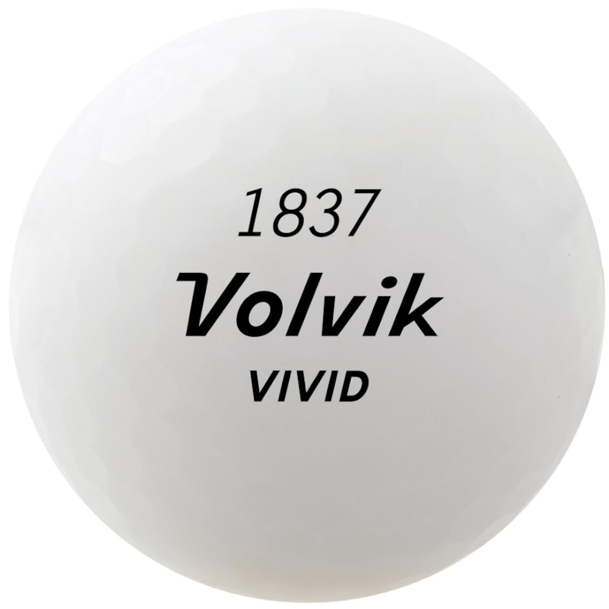 Volvik Vivid City Chicago 4-pack graphics close-up highlighting matte finish for easy tracking on course