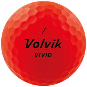 Volvik Vivid City Maryland edition ball showing matte finish for glare reduction.