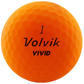 Assorted Volvik Vivid colors help players track shots.