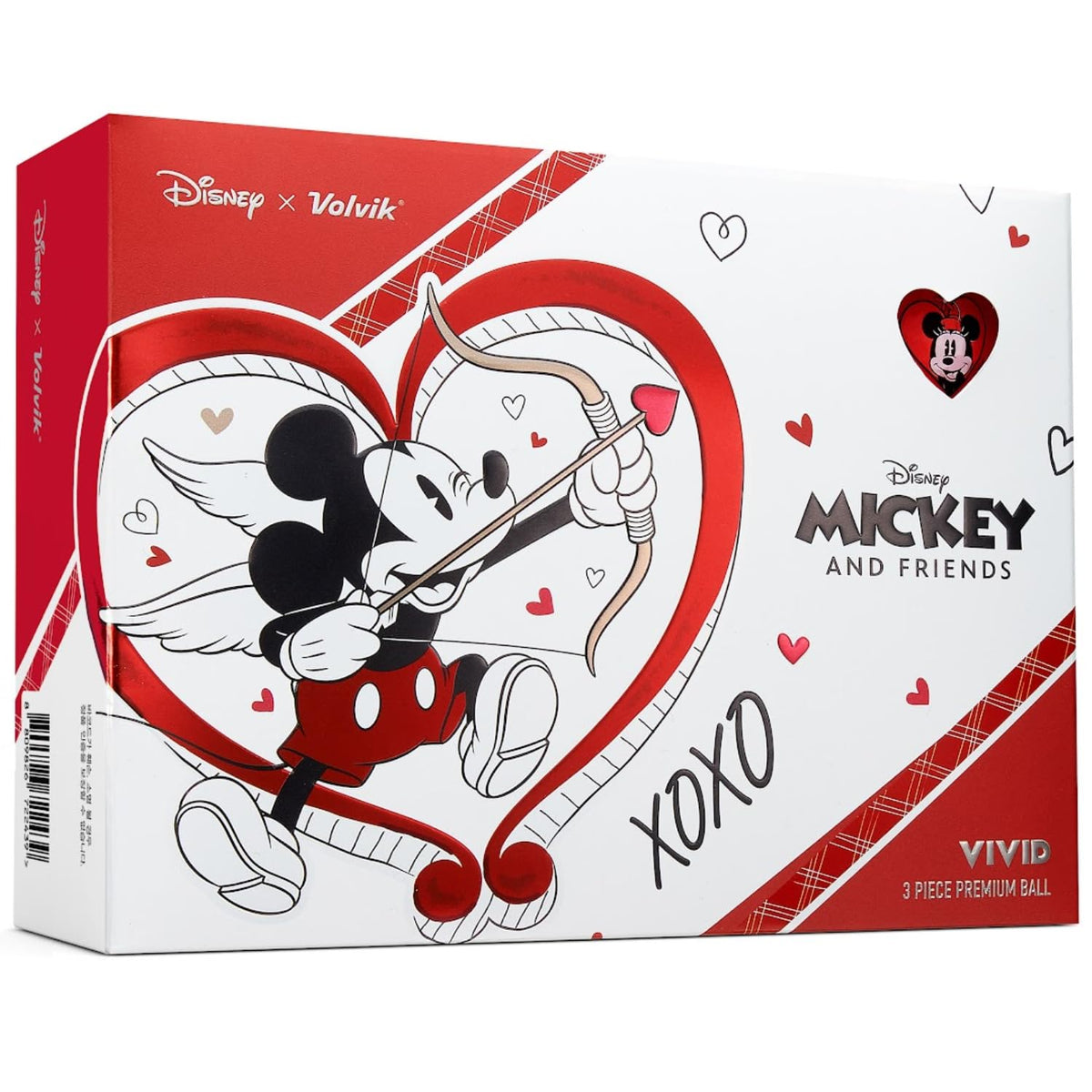 Volvik Vivid Disney Mickey ball, easy visibility and playful design on the course.