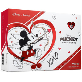 Volvik Vivid Disney Mickey ball, easy visibility and playful design on the course.