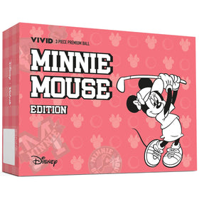 Volvik Vivid Minnie Mouse design ball, collectible on-course fun for Disney fans