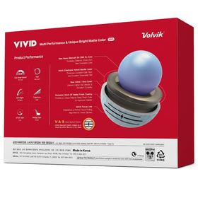 Volvik Vivid durable cover supports spin and greenside control.