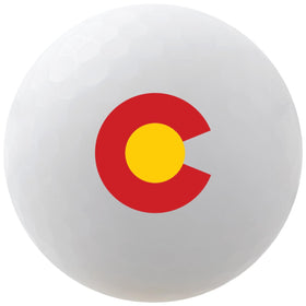 Volvik Vivid gift-pack Colorado ball set offers premium packaging for gifts or souvenirs.