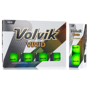 Volvik Vivid Green helps stop-and-spin approaches on the greens.