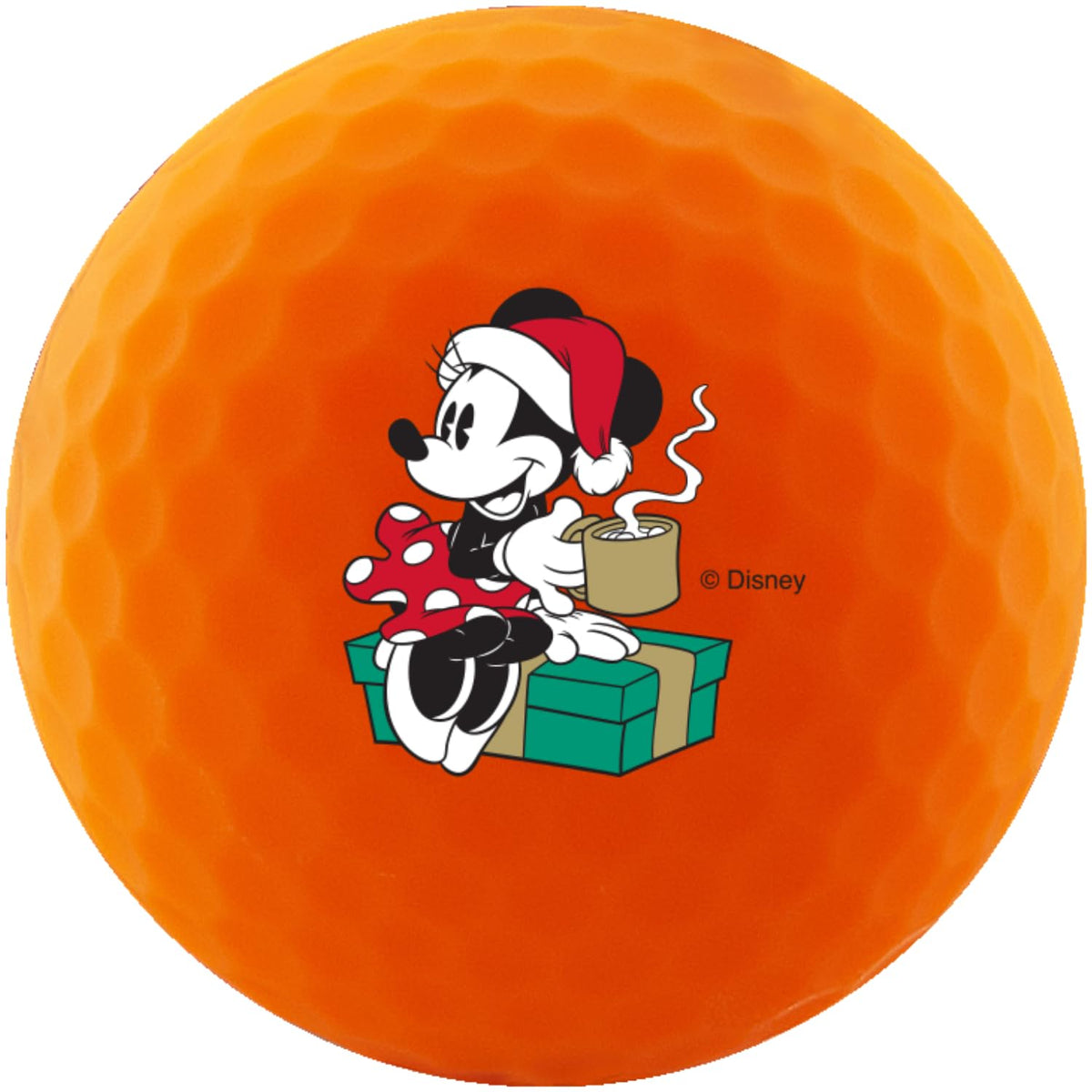 Volvik VIVID matte finish cover boosts visibility and soft feel on shots.