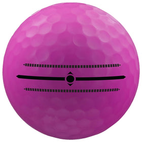Volvik Vivid matte golf ball purple on green aids tracking.