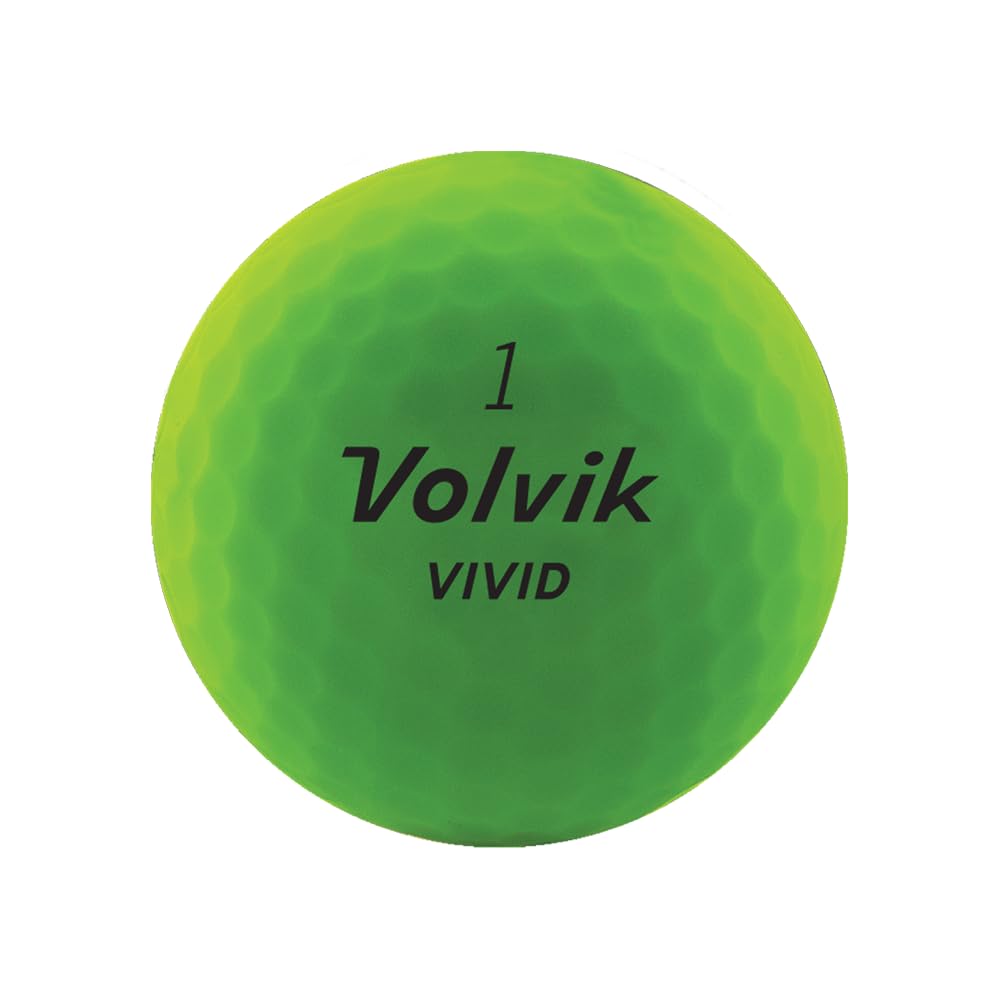 Volvik Vivid energy core supports consistent ball flight and distance.