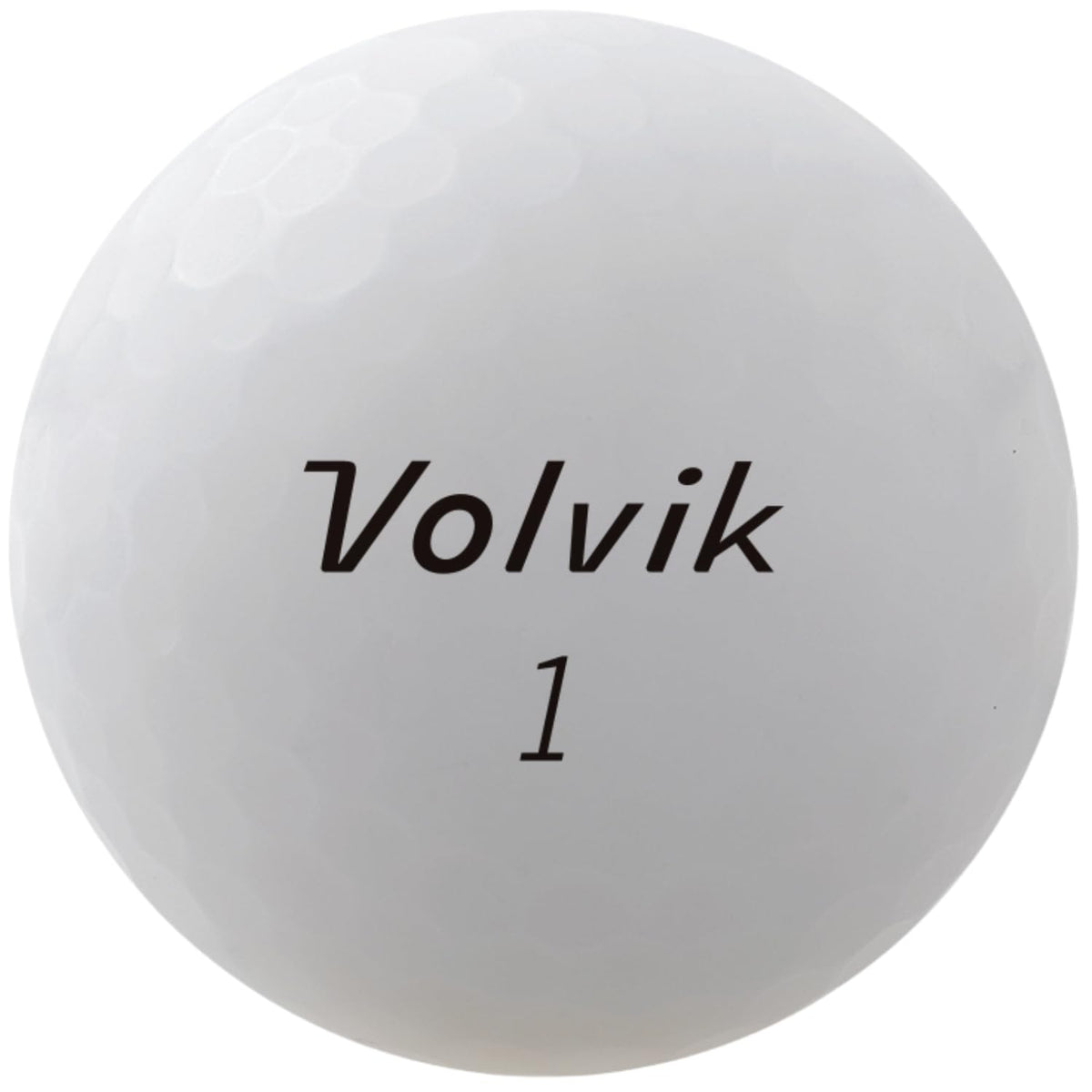 Volvik Vivid Soft 322 dimple design promotes stable, precise flight