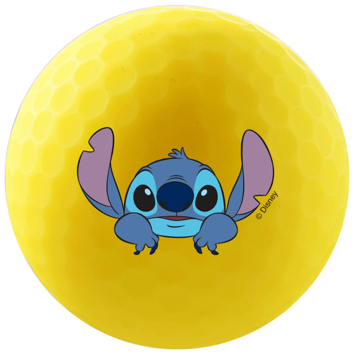 Volvik Vivid Soft Disney ball visibility—bright colors help locate shots on course.