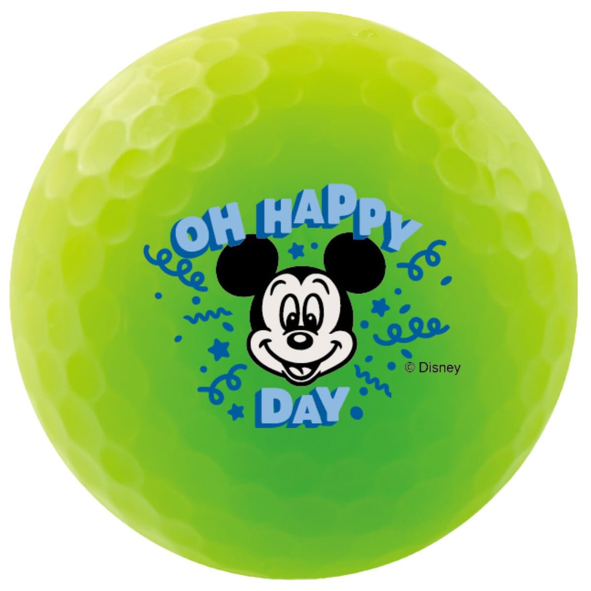 Volvik Disney balls with high-visibility matte finish for better ball tracking