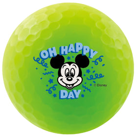 Volvik Disney balls with high-visibility matte finish for better ball tracking