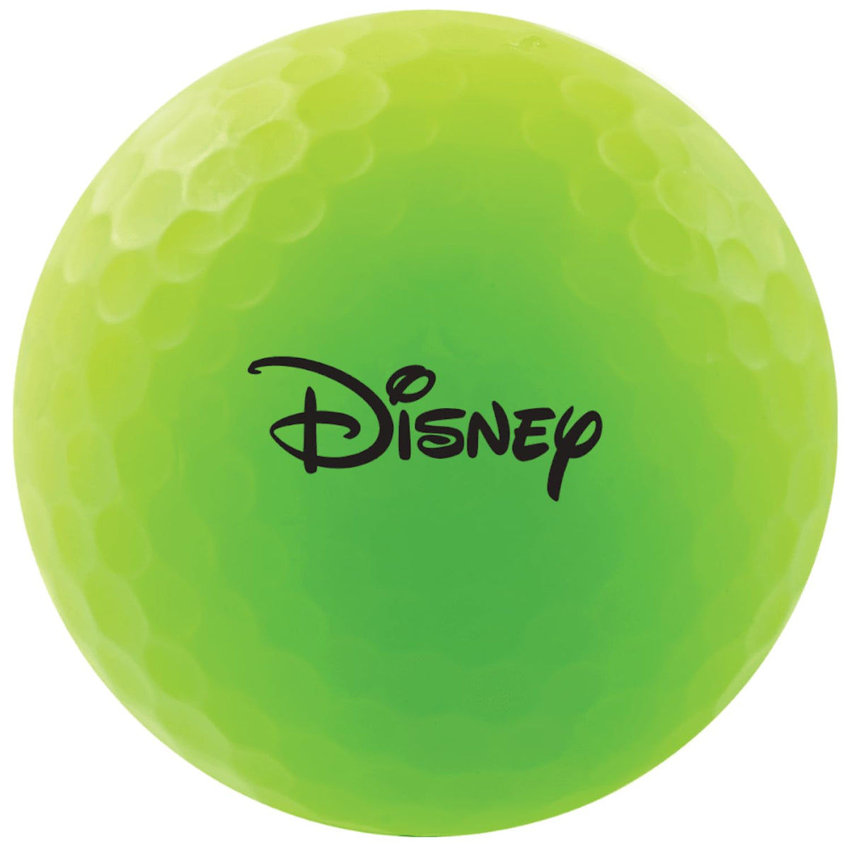Volvik Vivid Soft Disney ball on course showing bright graphics and flight.