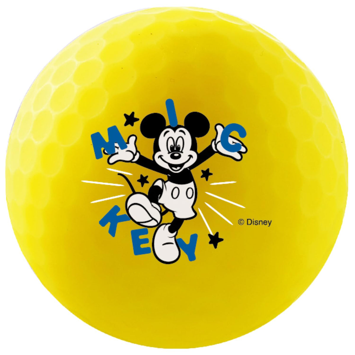 Limited edition Disney ball packaging highlighting festive design