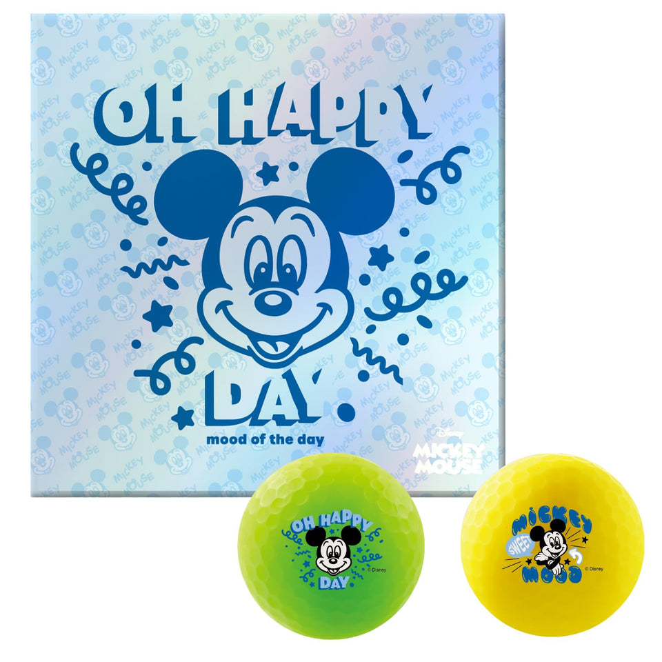 Volvik Vivid Soft Disney 4-pack with bright artwork for easy on-course tracking