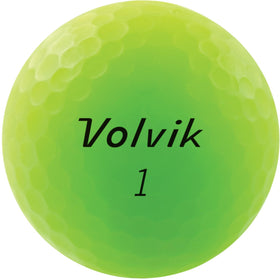 Volvik Vivid Soft golf balls green 322-dimple design for stable flight