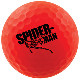 Matte finish Volvik Vivid Soft Marvel balls boost on-course visibility