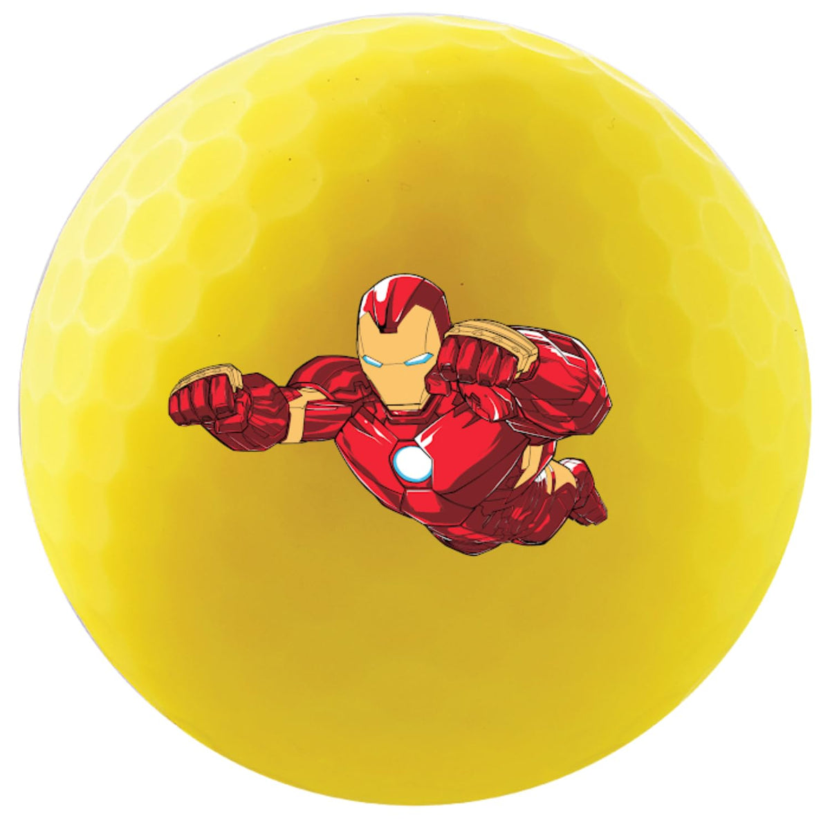 Volvik Vivid Soft Marvel gift set packaging highlighting the four-ball collection