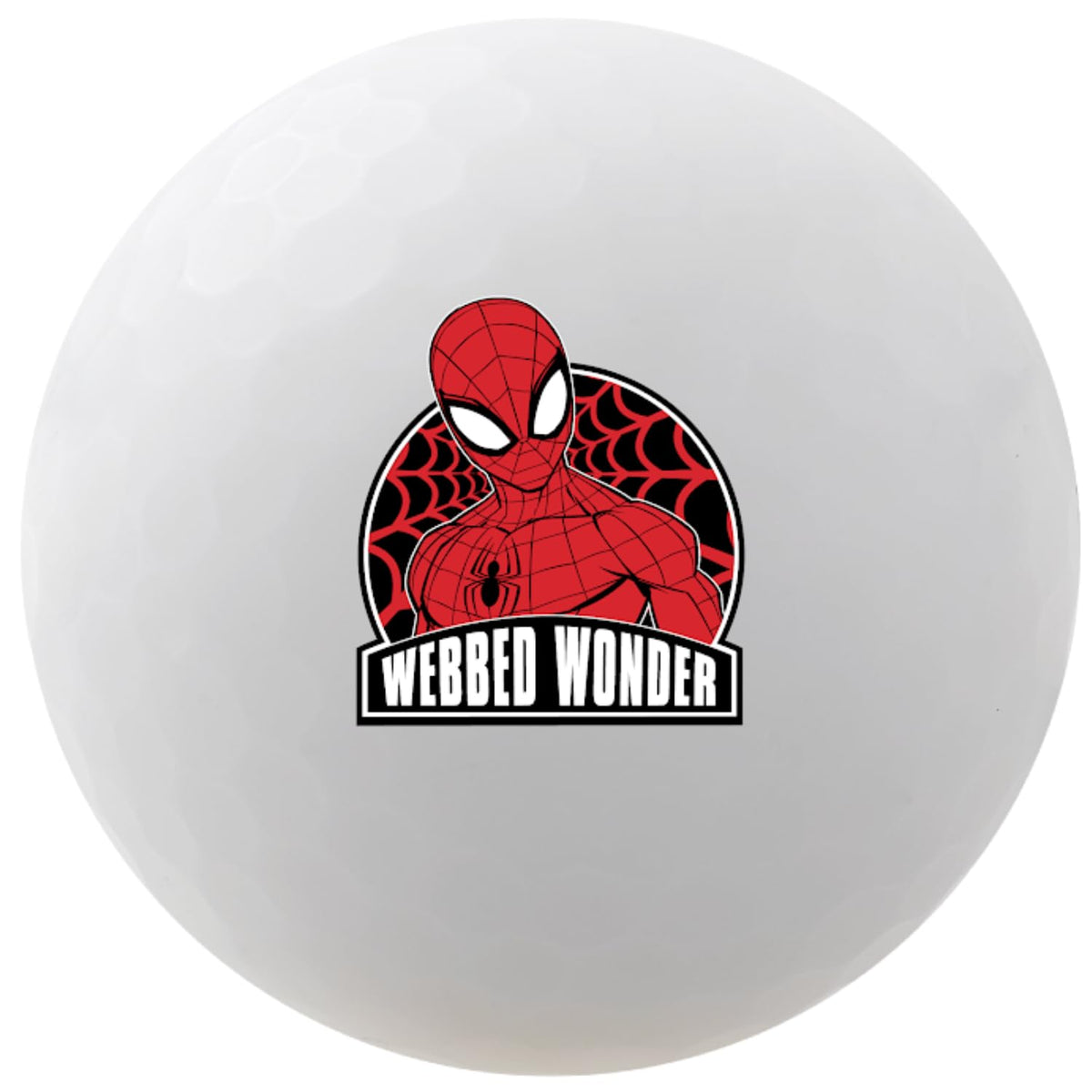 Gift-set packaging with four Marvel balls and marker, ideal for gifting