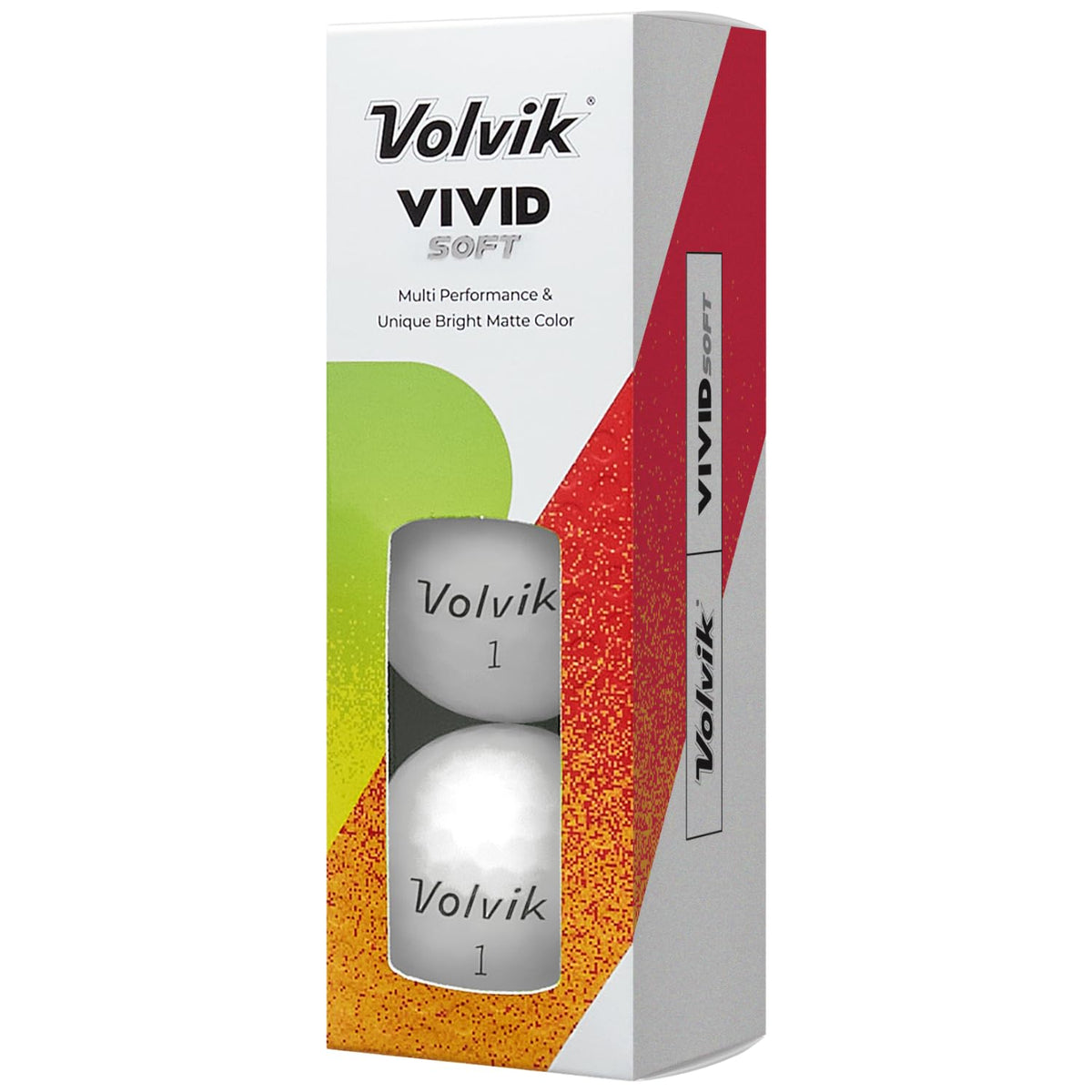 Volvik Vivid Soft matte finish enhances feel and visibility