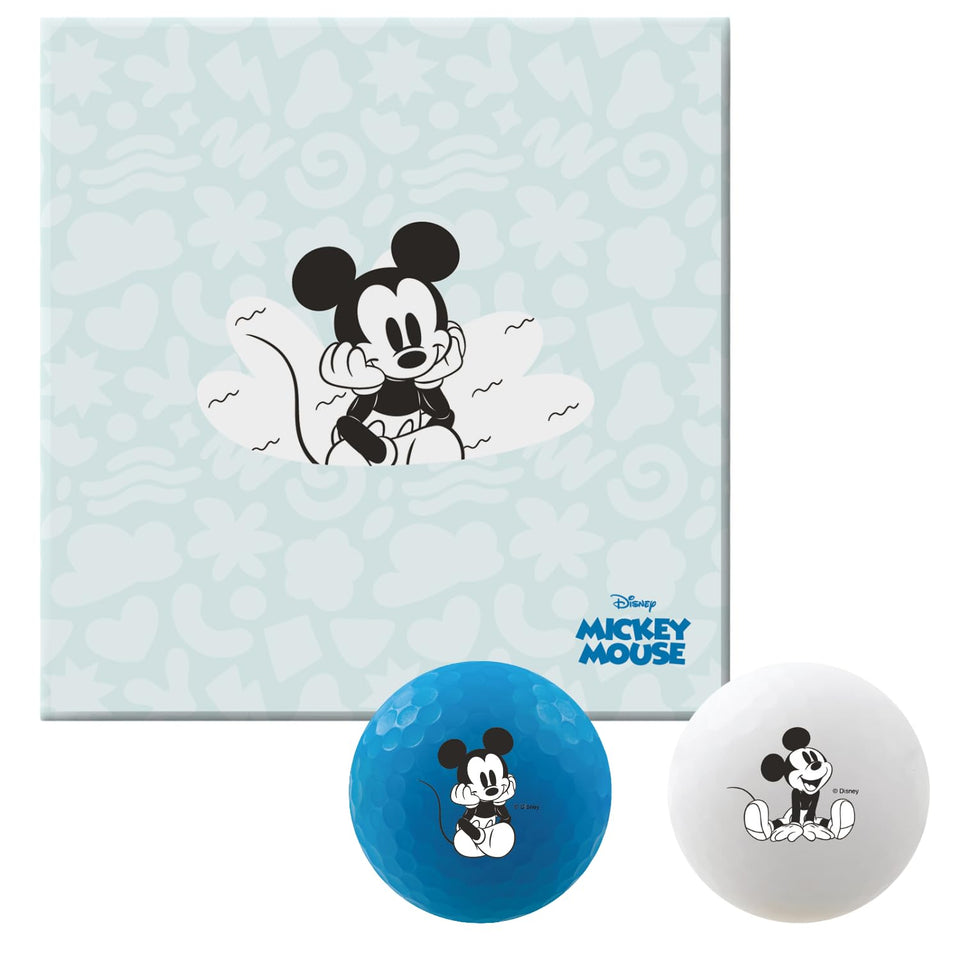Volvik Vivid Soft Disney 4-pack It's a Boy packshot highlighting festive designs for golfers