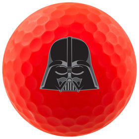 Close-up of Darth Vader ball showing vivid colors for easy tracking.