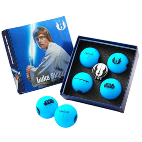 Volvik Vivid Soft Star Wars Luke Skywalker 4-pack golf balls for performance and style