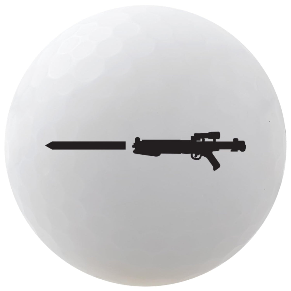 Volvik Vivid Soft Star Wars matte finish ball enhances tracking on bright days.