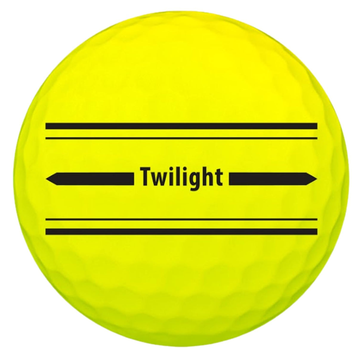 Volvik Vivid Twilight UV glow after activation helps track the ball under lights.