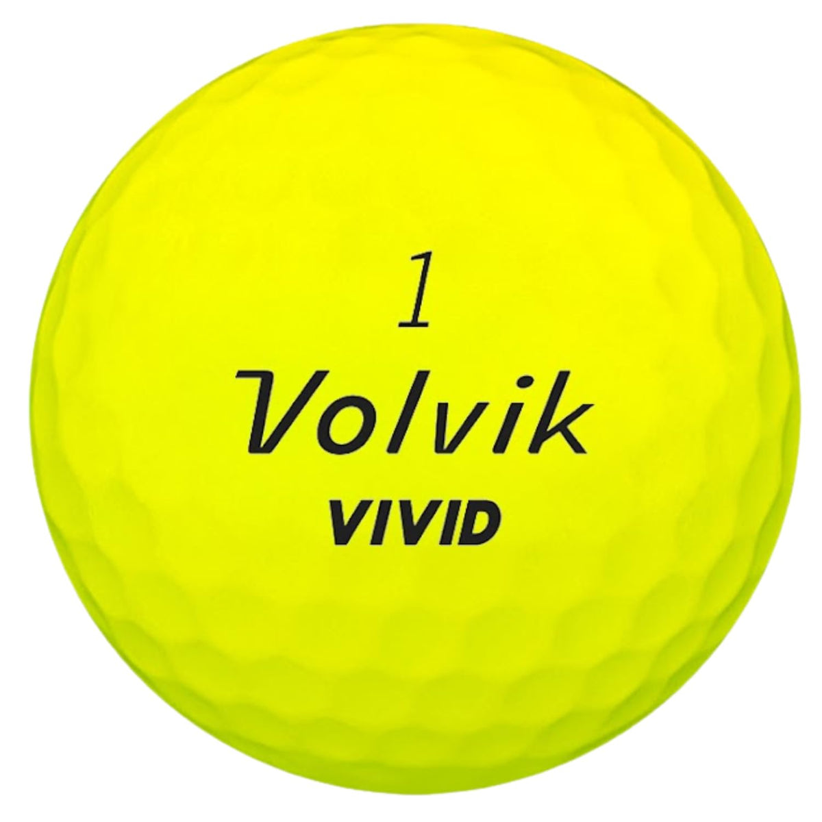 Volvik Vivid Twilight matte finish close-up highlights glare reduction and color pop.