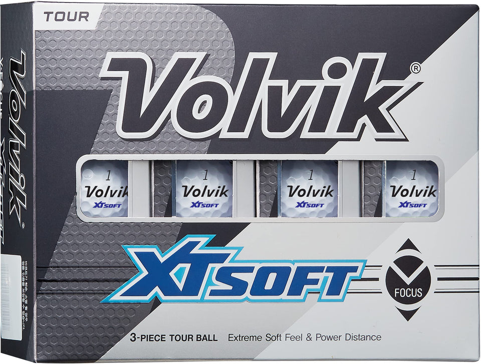 Volvik XT Soft Golf Balls show explosive distance off the tee with the Extreme Power Core