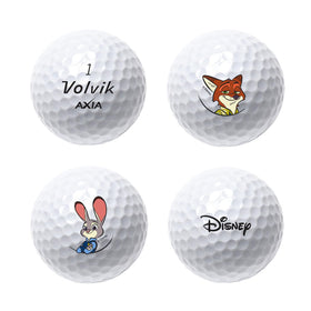 Volvik Zootopia ball marker and hat clip included for quick, themed on-course setup.