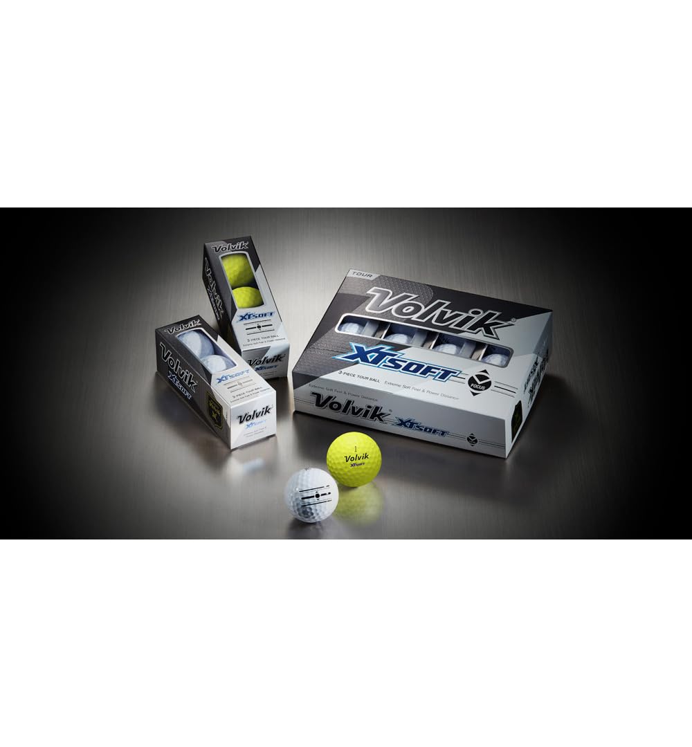 Volvik XT urethane cover enables precise greenside spin and shot shaping.