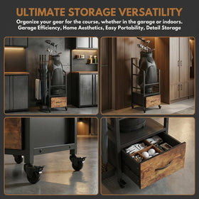 VonDream space-saving design fits tight corners in garages