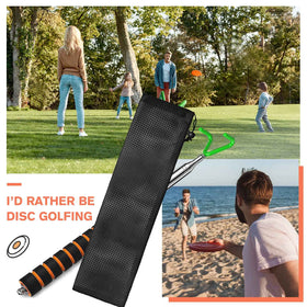 VOOADA Disc Golf Retriever with stainless-steel telescoping sections.