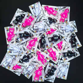 Durable Voodoo Golf tee holder holds up to eight tees on your bag