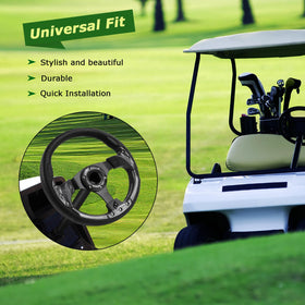 Includes wheel, wrench, and six screws for easy installation.