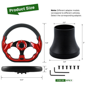 VOONKE DS cart adapter enhances steering compatibility and durability.