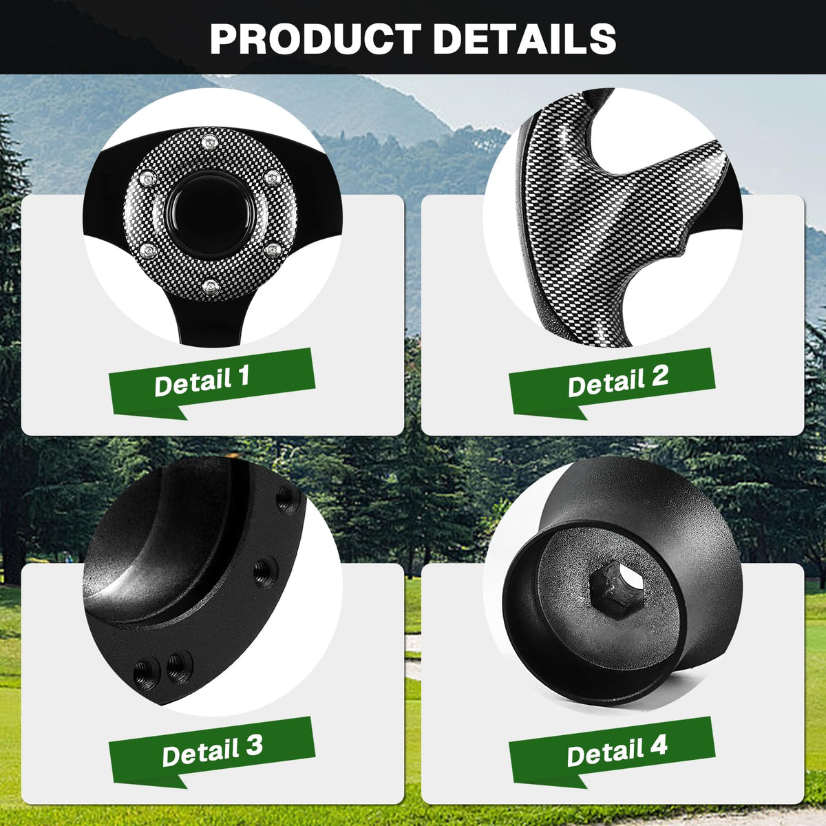 VOONKE hex wrench included for quick, tool-assisted installation.