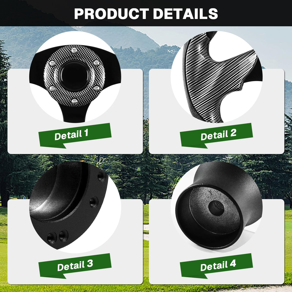 VOONKE hex wrench included for installation