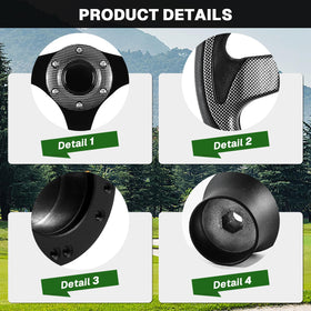VOONKE Precedent-compatible golf cart setup showing quick upgrade.