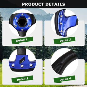 Compatible with Club Car DS and Precedent models for upgrade flexibility.