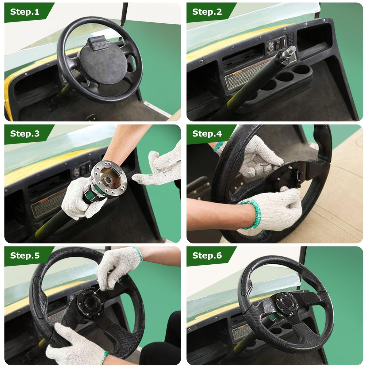 VOONKE wheel in use on a cart delivering confident control