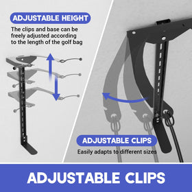 Vornalex adjustable clip system fits bag sizes for secure hanging