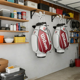 Vornalex space-saving wall mount for garages, homes and storage rooms