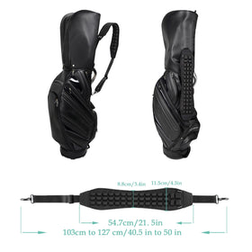Vortika 3D air cushion strap adjustable length fits medium to large bags
