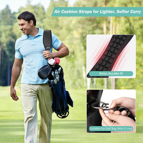 Vortika 3D air cushion strap durable Lycra TPU fabric resists bacteria and deformation