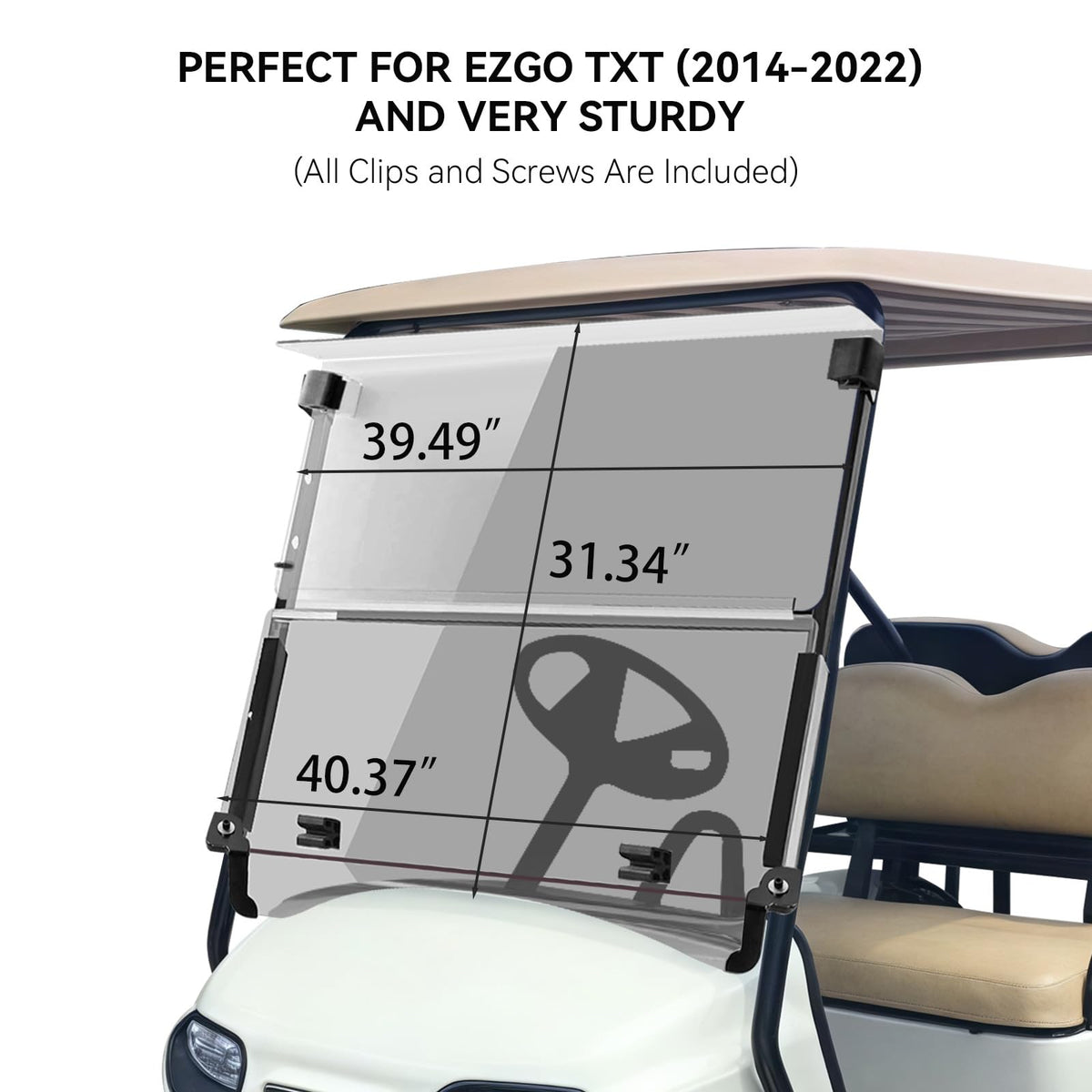 Space-saving profile preserves the cart's sleek appearance.