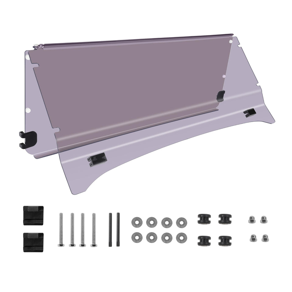 VPAHub EZGO RXV Flip Flop Windshield provides adjustable ventilation and wind protection on the course